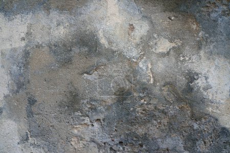 Photo for Texture of old gray concrete wall for background - Royalty Free Image