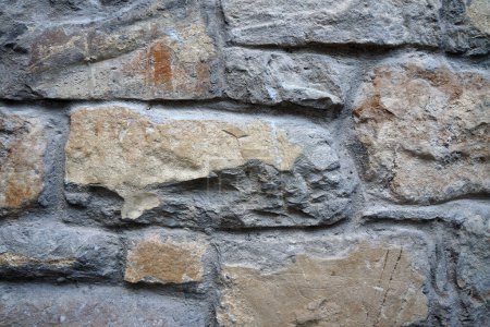 Téléchargez les photos : Vieux mur de briques texture arrière-plan. Grungy large mur de briques. - en image libre de droit