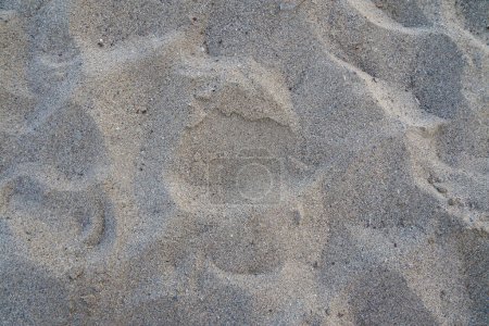 Photo for Sand texture. Close up sand texture on beach in summer. - Royalty Free Image