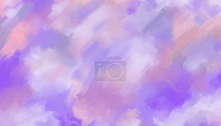 Photo for Pastel purple oil painted texture. Acrylic hand painted lavender texture background - Royalty Free Image