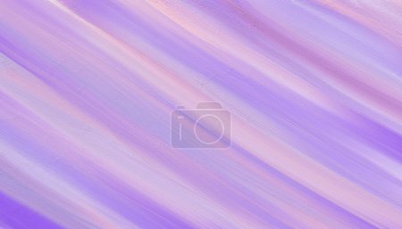Textura pintada al óleo púrpura pastel. Acrílico pintado a mano lavanda textura fondo
