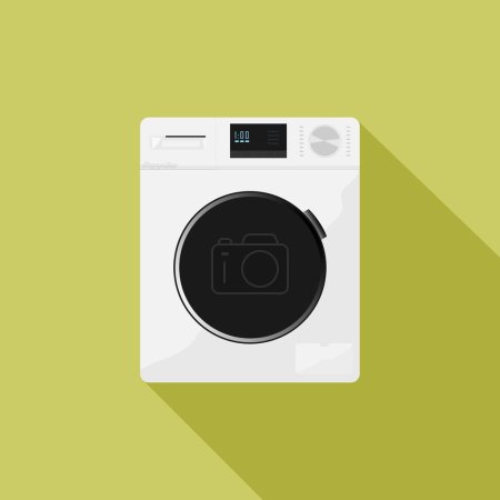 Photo for Washing machine vector vector - Royalty Free Image
