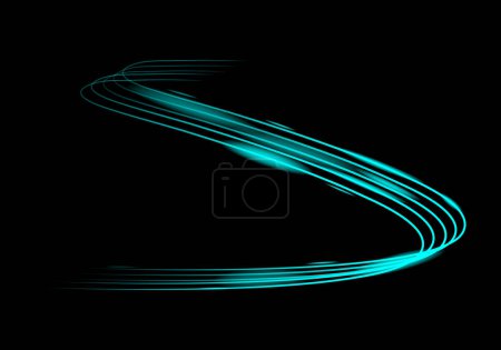 Photo for Abstract speed background. Speedway background. Vector illustration - Royalty Free Image