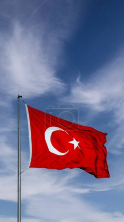 Foto de 30 de agosto día de la victoria de Turquía o 30 agustos zafer bayrami fondo y bandera turca. Foto de alta calidad - Imagen libre de derechos