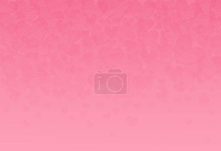 Ilustración de Un fondo rosa amorosamente diseñado lleno, ideal para contenido temático del Día de las Madres o del Día de las Mujeres, evocando calidez y afecto. Ilustración vectorial - Imagen libre de derechos