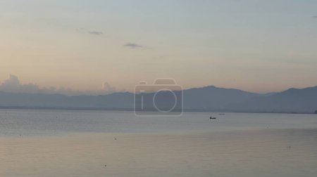 Photo for Sunset on the lake - Royalty Free Image