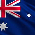 Australia Waving Flag in the wind, Australian Flag, Australian Flag Waving Animation