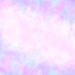hand painted purple watercolor background with sky and clouds shape
