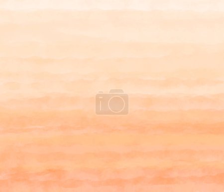 Photo for Peach colored background with a watercolor background - Royalty Free Image
