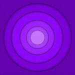 purple circle papercut gradient background