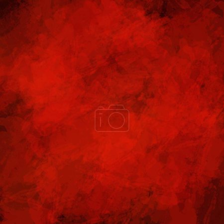 Photo for Vintage paper watercolor red background - Royalty Free Image