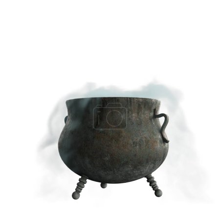 Photo for Creepy halloween witch's caldron - Royalty Free Image