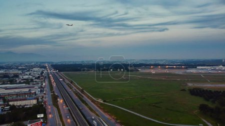 Photo for Antalya Mall and Highways During Sunset - Royalty Free Image