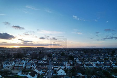 Téléchargez les photos : Vue Aérienne de La Ville Et Des Nuages Au-dessus De L'Angleterre Royaume-Uni - en image libre de droit