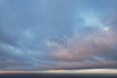 Photo for Beautiful Clouds in Sky over City - Royalty Free Image