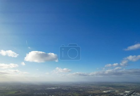Photo for Beautiful Clouds in Sky over City - Royalty Free Image