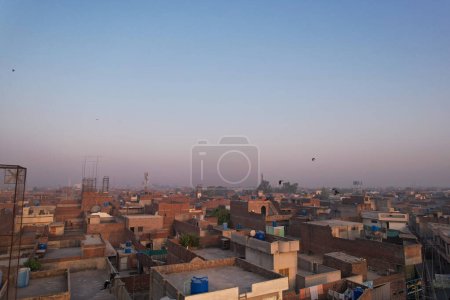 Photo for Aerial View of Gujranwala City of Punjab Pakistan - Royalty Free Image