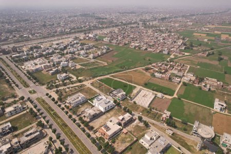 Photo for Aerial View of Gujranwala City of Punjab Pakistan - Royalty Free Image