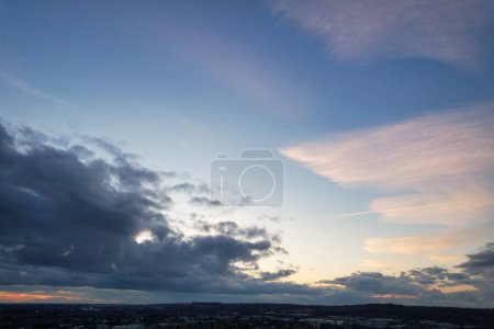 Photo for Orange Clouds During Sunset - Royalty Free Image