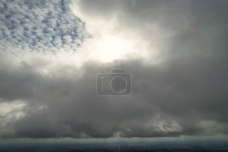 Foto de Hermosa vista de nubes de tormenta - Imagen libre de derechos