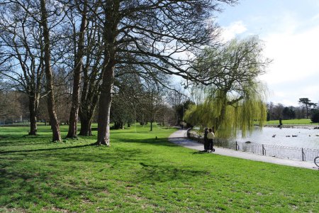 Foto de Vista del parque en Inglaterra, Reino Unido - Imagen libre de derechos