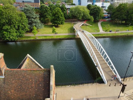 Photo for Bedford, United Kingdom - May 28, 2023: Central Bedford City - Royalty Free Image