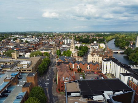 Téléchargez les photos : Bedford, Royaume-Uni - 28 mai 2023 : Central Bedford City - en image libre de droit