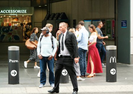 Photo for London, England, United Kingdom - June 8, 2023: People at London Bridge station - Royalty Free Image