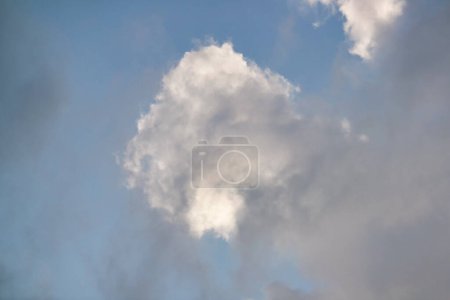 Photo for High Angle Drone's Camera Footage of Dramatic Clouds and Sky During Sunset over the Luton City of England UK. July 31st, 2023 - Royalty Free Image