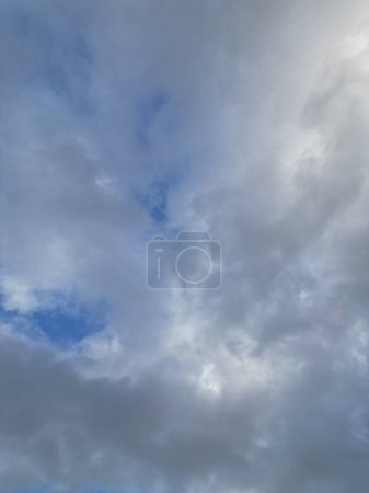 Photo for High Angle Footage of Unique sky and Clouds over England UK - Royalty Free Image