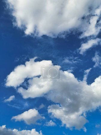 Beautiful Sky with Dramatical Clouds over Birmingham City of England United Kingdom, March 30th, 2024