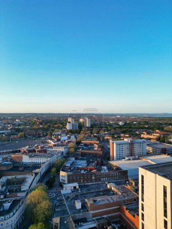 Téléchargez les photos : Vue Aérienne du Portsmouth City Centre, Angleterre Royaume-Uni. 15 mai 2024 - en image libre de droit