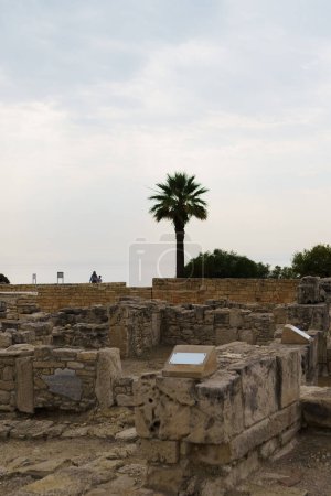 Chypre. Paphos. Musée archéologique en plein air. Tombes des Rois. Parc archéologique.
