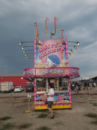 Téléchargez les photos : Gardner, Kansas - 3 août 2023 : Johnson County, KS Fair et Carnival - en image libre de droit
