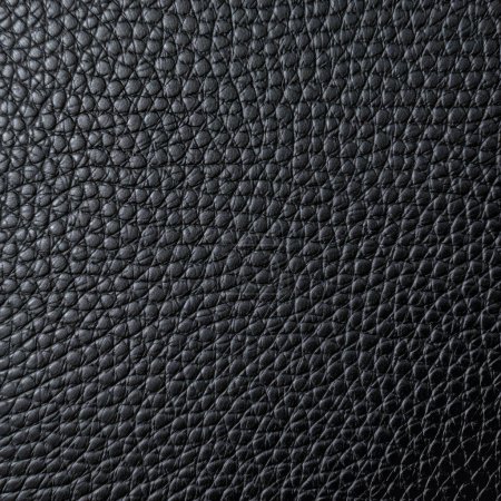 Flat blank black leather texture