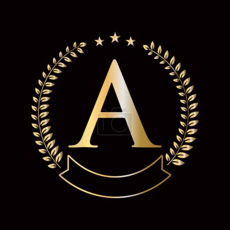 Initial Letter A Logo Concept For Education, University And Academy Symbol
