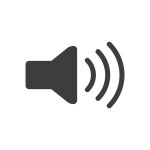 Phone Speaker Volume Flat Icon Isolated Vector Illustration