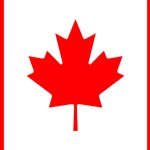 Canada National Country Flag Vector Illustration