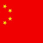 China National Flag Isolated Vector Illustration