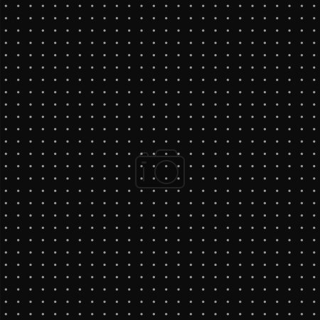 Photo for Black Grid Dots Pattern Abstract Background Vector Illustration - Royalty Free Image