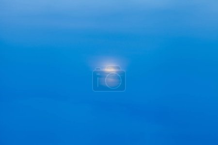 Photo for Abstract moon hidden beyond the clouds - Royalty Free Image