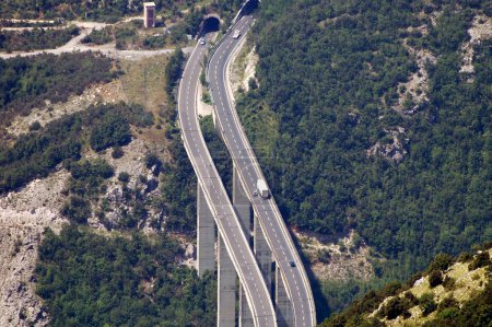 Foto de Vista aérea de la autopista - Imagen libre de derechos