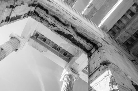 Photo for Colonnades in the Acropolis of Athens - Royalty Free Image
