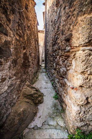 Photo for Very narrow alley in the old town - Royalty Free Image