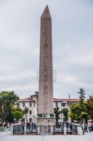 Photo for Obelisk of Theodosius in Istanbul, Turkey - Royalty Free Image