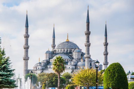 Foto de Mezquita azul en Estambul, l - Imagen libre de derechos