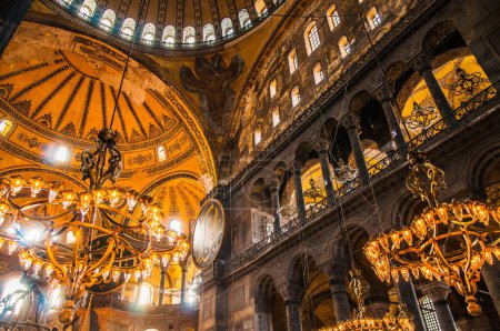 Foto de Holy sophia of istambul interior - Imagen libre de derechos