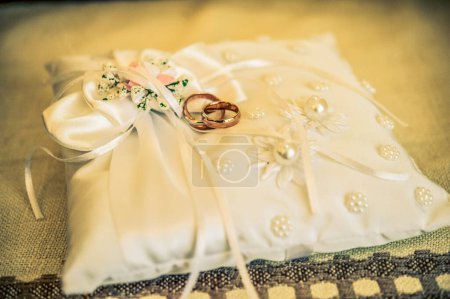 Photo for The bridal rings, close up - Royalty Free Image