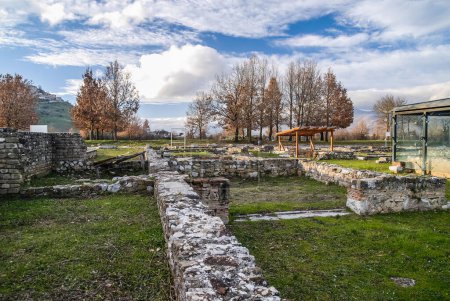Photo for Roman civilization Roman ruins  and remains of the city - Royalty Free Image