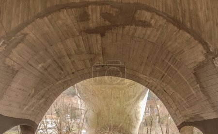 Photo for Musumeci reinforced concrete bridge - Royalty Free Image